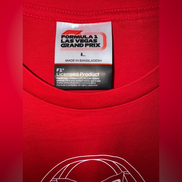 🏎️ NWOT! Formula 1 Grand Prix Las Vegas Tshirt - Picture 6 of 7